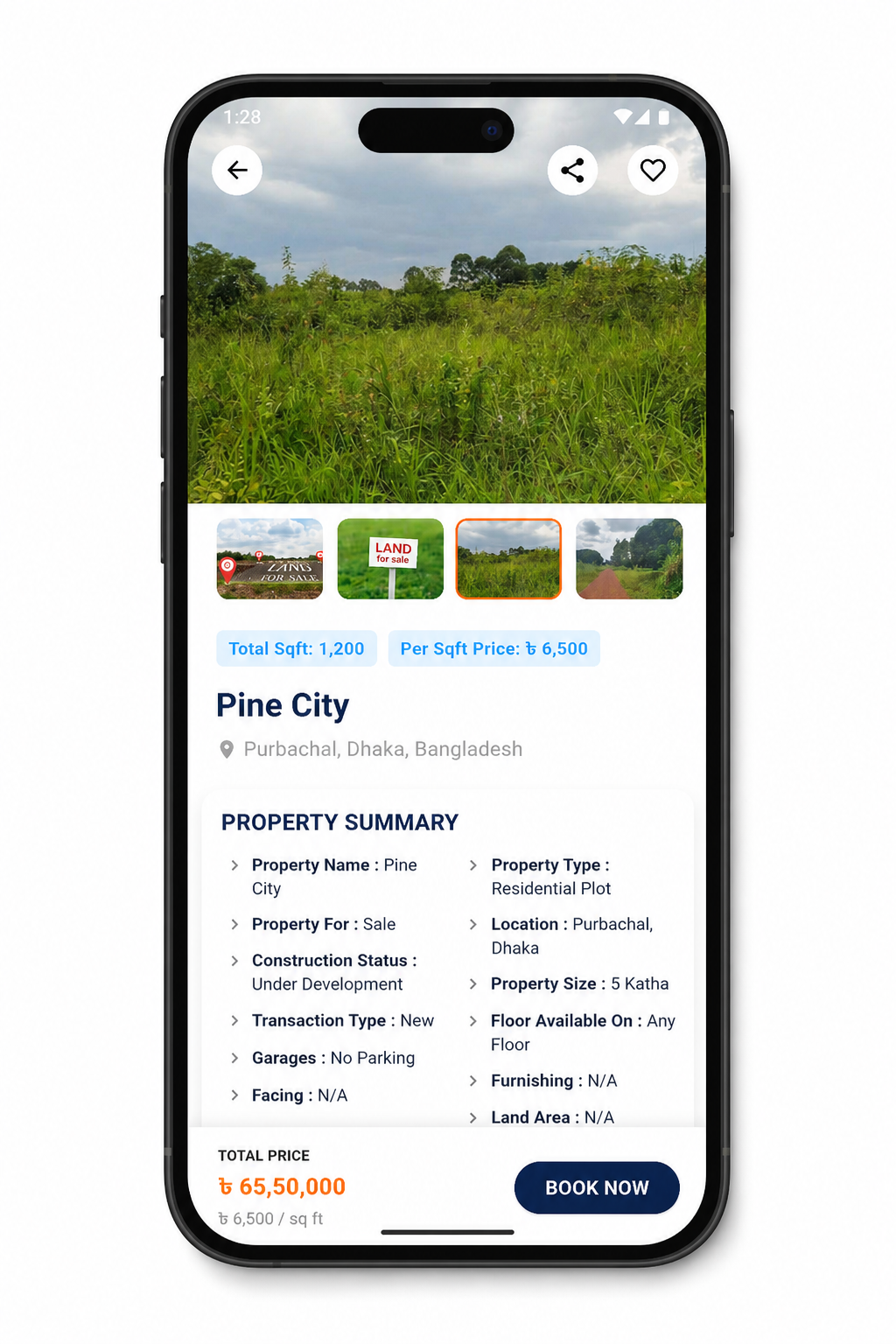 Aisha Land app preview 2