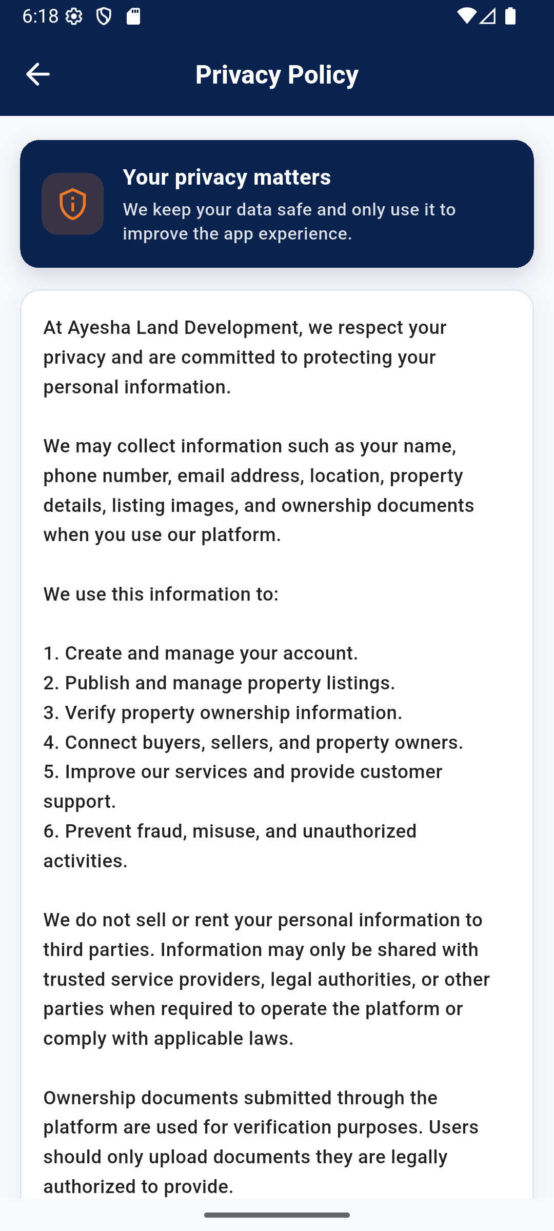 Aisha Land app preview 22